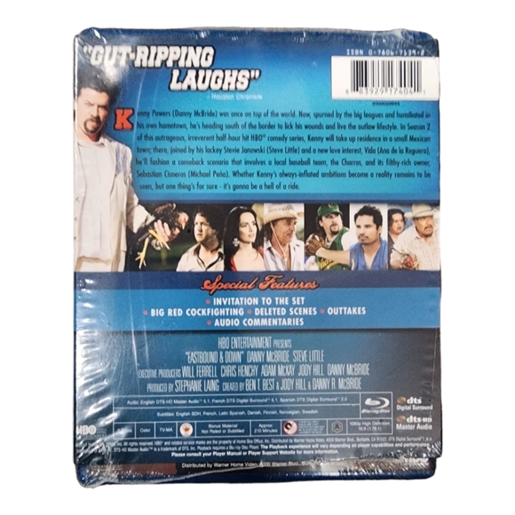 Eastbound and Down Season 2 Second Season Bluray Set English French New - Picture 2 of 2